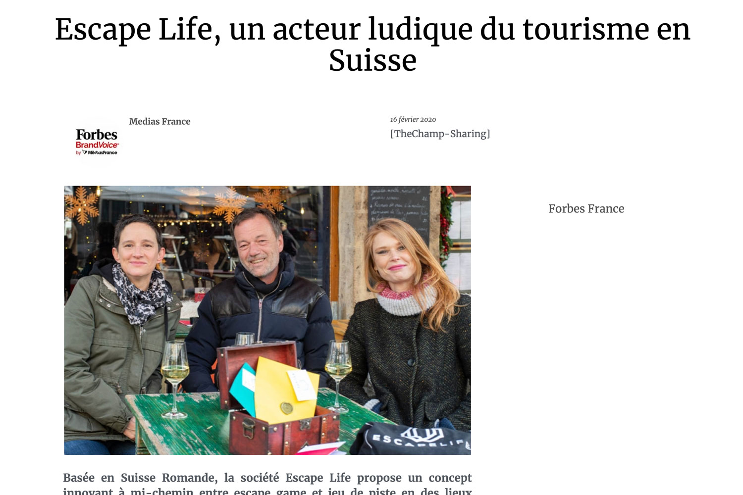 Génie Culturel dans les Médias