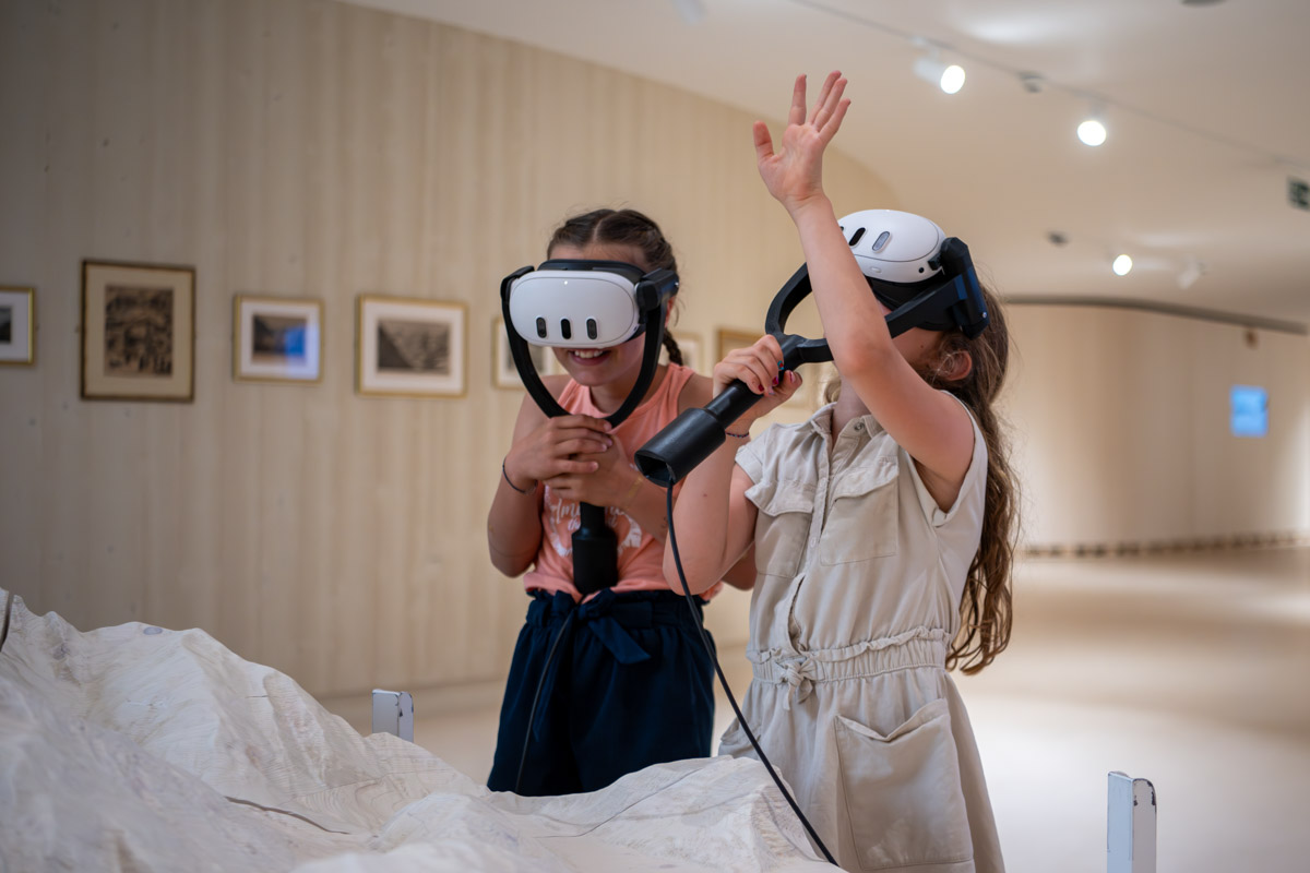 Musée barryland maquette storytelling interactif